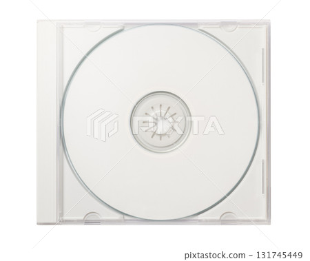 CD or DVD in a plastic case 131745449