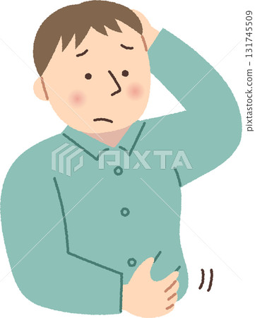 關心肥胖的男人 131745509