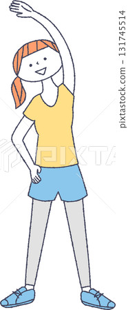Women stretching 131745514