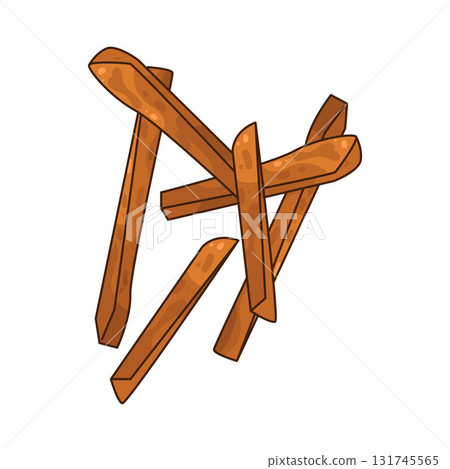 illustration of Sweet Potato Fries 131745565