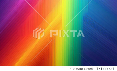 Geometric background rainbow 131745781