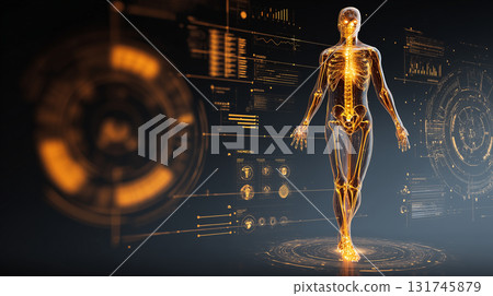 智慧醫療:生物辨識資訊與數位介面融合的影像 智慧醫療:生物辨識資訊與數位介面融合的影像 131745879