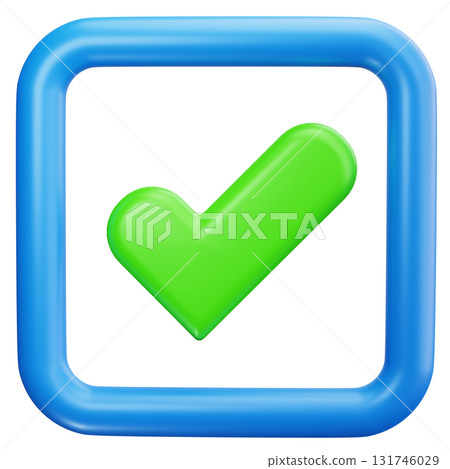 Check Mark Rounded Square 131746029
