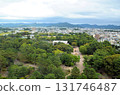 View of Yoshida Castle ruins 131746487