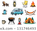 Camping illustrations 131746493