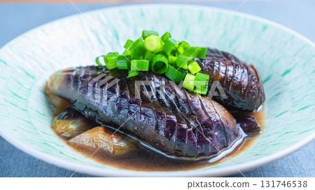 Fried soaking of eggplant 131746538