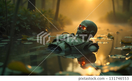 機器人死在沼澤裡 131746553