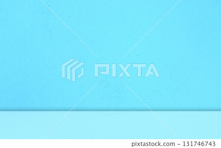 Blue Studio Bakcground Empty Room Minimal Kitchen Table Podium Bar Mockup Light Scene Smooth Abstract Counter Cosmetic Marble Wall Pattern Texture Design Summer Space Scene Loft Cement Shelf Desk. 131746743