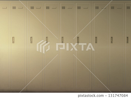 Changing room locker background illustration 01 131747084