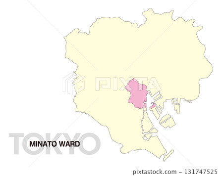 東京港區位置圖（無區界）02 131747525