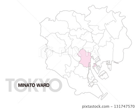 東京都港區位置圖（含區界）01 131747570