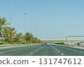Abu Dhabi Yas island road 131747612