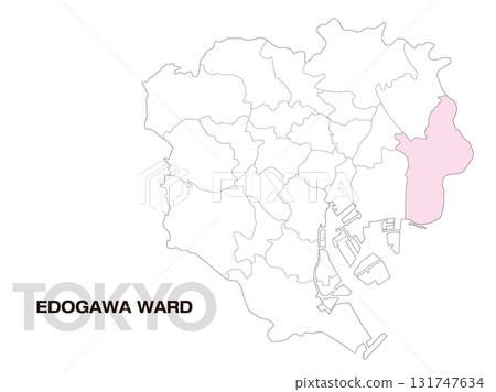 東京都江戶川區位置圖（含區界）01 131747634