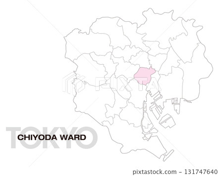 東京都千代田區位置圖（含區界）01 131747640