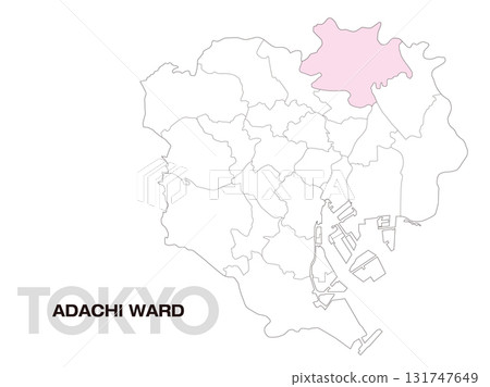 東京都足立區位置圖（含區界）01 131747649