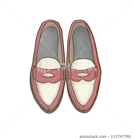 紅色樂福鞋 131747780