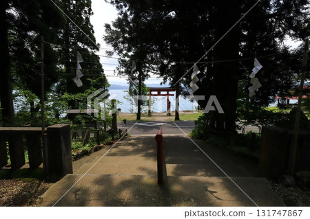 Gozanoishi Shrine, Lake Tazawa, Senboku, Akita 131747867