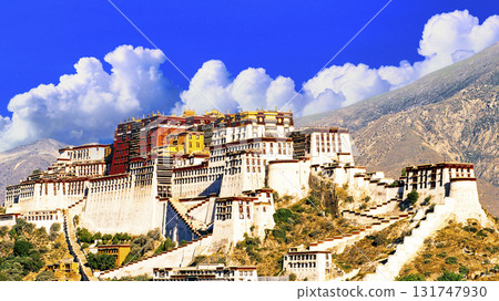 The majesty of the Potala Sphere in Lhasa, Tibet 131747930