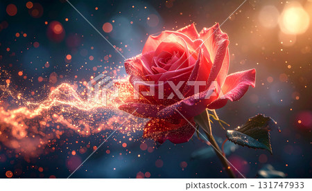 Breath of Light - Red Rose - 131747933