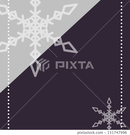 冬季單色幾何圖案背景 131747996