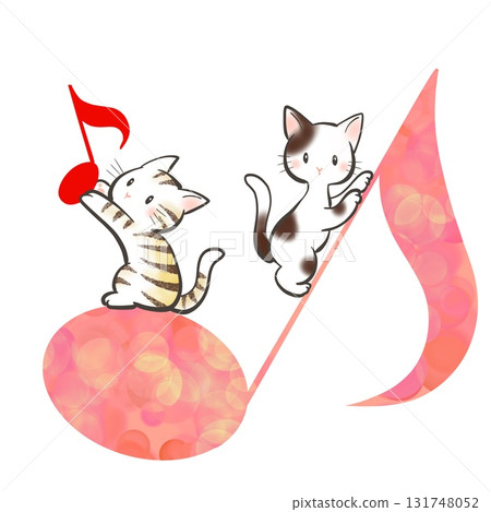 音符和小貓 131748052