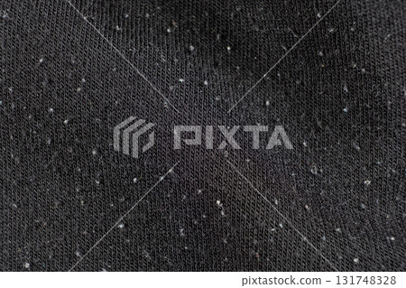 Close-Up of Old Cotton Polyester Elastane Fabric with Pilling Texture Close-Up of Old Cotton Polyester Elastane Fabric with Pilling Texture 131748328