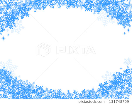 Background material Snowflake Elegant Royal Gorgeous 131748709