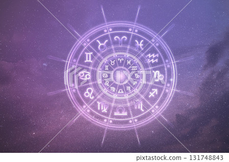 mystery, aquarius, background, astrological, circle, astrology, constellation, dark, calendar, fortune, horoscopes, esotericism, abstract, cosmos, astronomy, capricorn, atmosphere, milky, design, gala 131748843