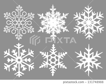 Material: Simple snowflake set 131748988