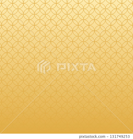 日式背景材質：金色景泰藍圖案、方形、漸變 131749253