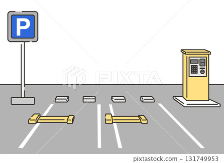 Coin parking illustration 131749953