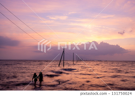 【熊本縣】長部田海底之路～日落之後 131750024