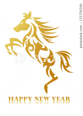 2026 New Year's card illustration material 131750109