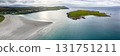 Panoramic view of Portnoo and Inishkeel in County Donegal, Ireland 131751211