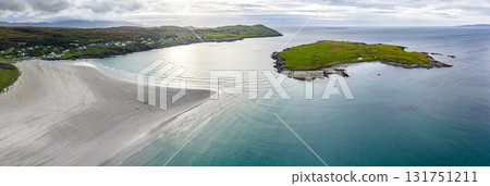 Panoramic view of Portnoo and Inishkeel in County Donegal, Ireland Panoramic view of Portnoo and Inishkeel in County Donegal, Ireland 131751211