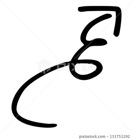 螺旋形、圓形、旋轉、手繪箭頭插圖，1張 131751292