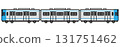 Train illustration light blue 131751462