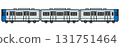 Train illustration blue 131751464