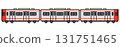 Train illustration red 131751465