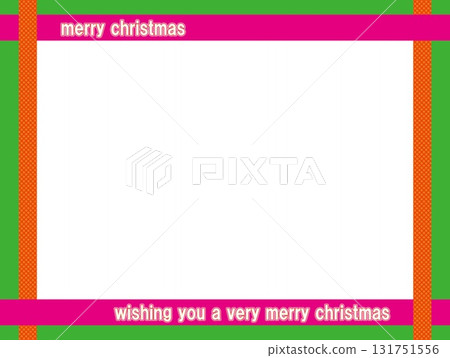 聖誕快樂框架空白點 131751556