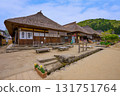Fresh greenery in the thatched roof town of Ouchijuku in Shimogo Town, Minamiaizu County, Fukushima Prefecture 131751764