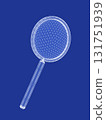 3d model of magnifying glass 131751939