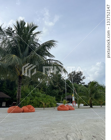 Maldives Paradise Island with Beach Swing and Loungers Maldives Paradise Island with Beach Swing and Loungers 131752147