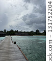Maldives Paradise Island with Beach Swing and Loungers 131752204