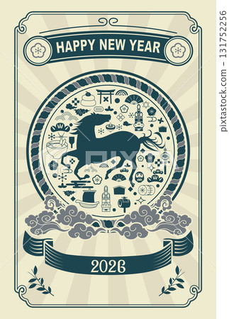 2026年新年賀卡 131752256