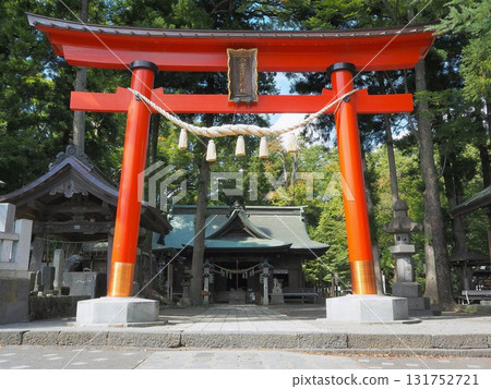 山梨縣,富士山下宮小室淺間神社,十月 山梨縣,富士山下宮小室淺間神社,十月 131752721