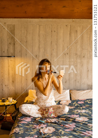 Morning Makeup Routine 131753121