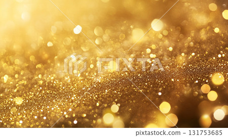 金色閃閃發光的背景 131753685