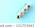 勞動成本上漲的形象 131753943