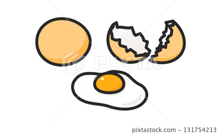 Egg illustration Egg illustration 131754213